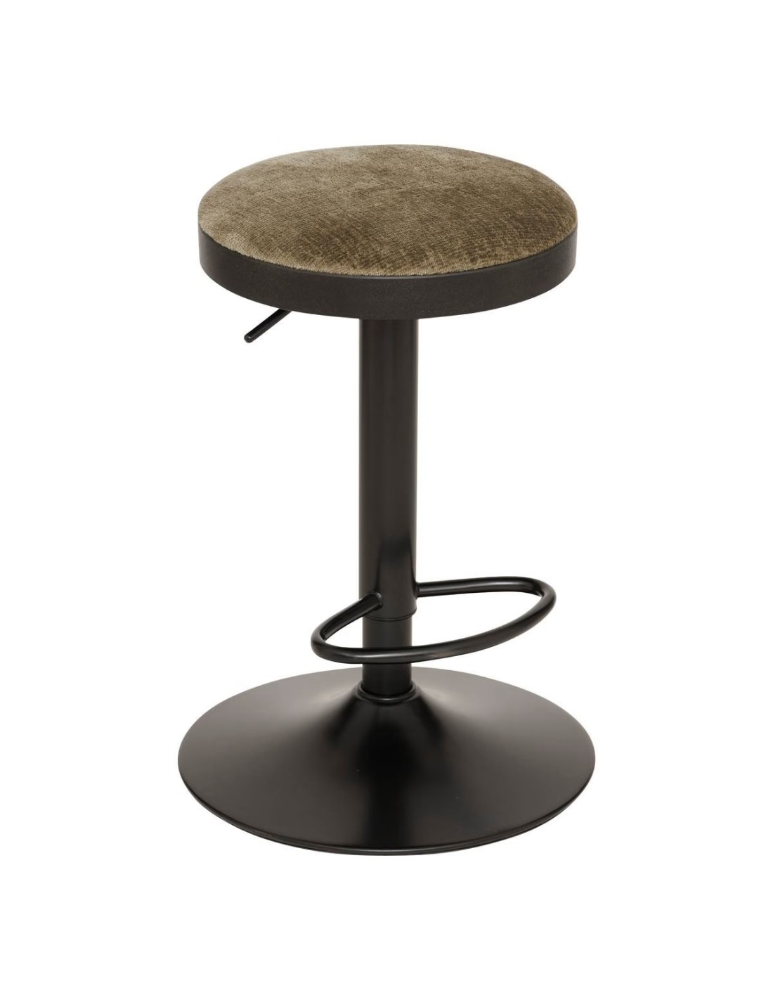 SGABELLI: vendita online SGABELLO BAR ILSA NERO-KAKI ALTEZZA 76 CM ATMOSPHERA in offerta