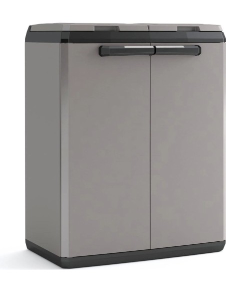 PATTUMIERE-GETTACARTE: vendita online ARMADIO DIFFERENZIATA SPLIT BASIC 68 X 39 ALTEZZA 85 CM KETER in offerta