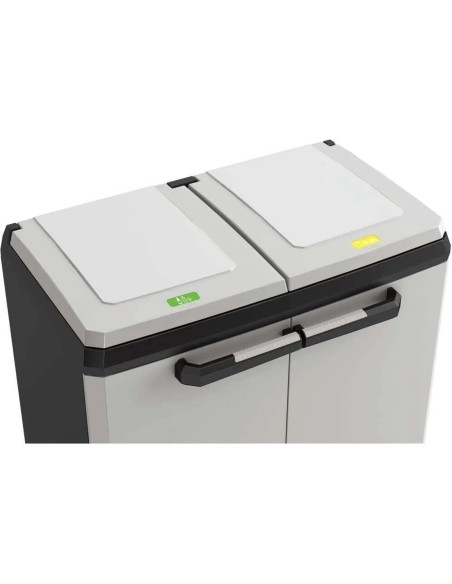 PATTUMIERE-GETTACARTE: vendita online ARMADIO DIFFERENZIATA SPLIT BASIC 68 X 39 ALTEZZA 85 CM KETER in offerta