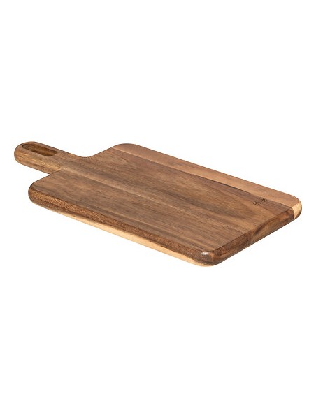VASSOI-TAGLIERI LEGNO: vendita online TAGLIERE 40 X 20 CM CON MANICO IN LEGNO DI ACACIA SECRET DE GOURMET in offerta