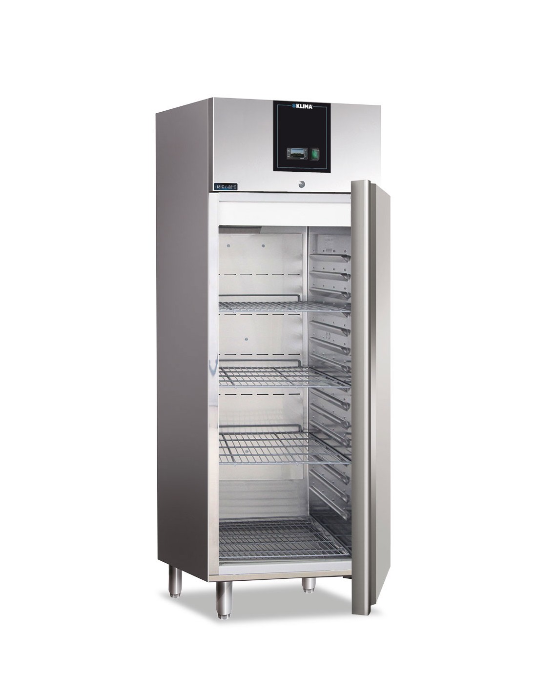 ARMADI CONGELATORI ACCIAIO: vendita online ARMADIO ACCIAIO NEGATIVO AXF800 BT -22 C/-18 C LT.408 V.220 W.380 MM.740X875X2090H...