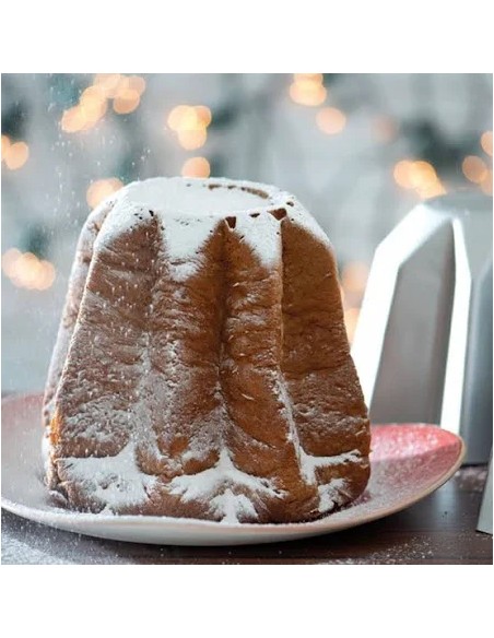 STAMPI FESTIVI: vendita online FORMA PANDORO KG.0,750 ALLUMINIO ANTIADERENTE CM.21X16H LIOTTI in offerta