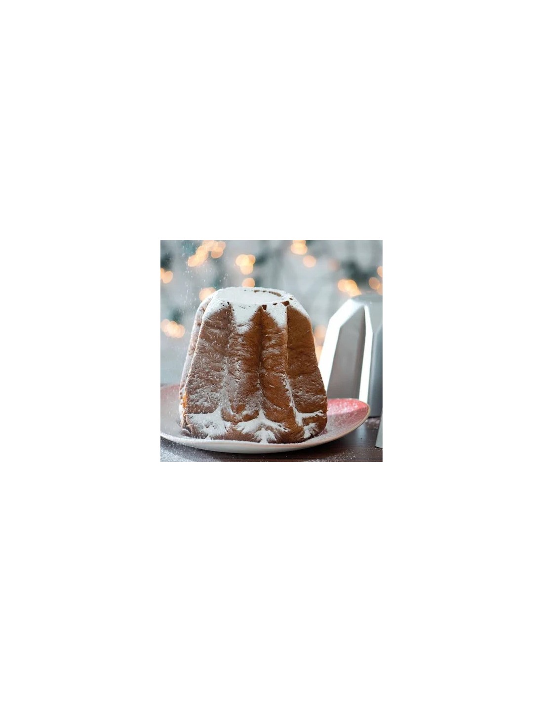 STAMPI FESTIVI: vendita online FORMA PANDORO KG.0,750 ALLUMINIO ANTIADERENTE CM.21X16H LIOTTI in offerta