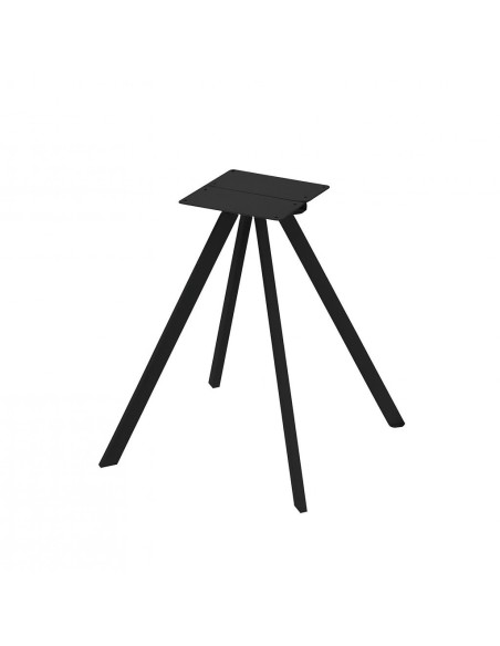 ALICE BASE TAVOLO NERO CM.57X57X73H