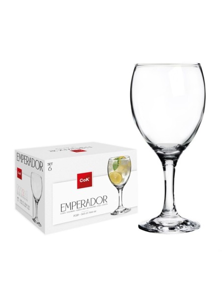 CALICI: vendita online CALICI ACQUA EMPERADOR 34,5 CL CONFEZIONE 6 PEZZI CEGECO Y ALAR in offerta