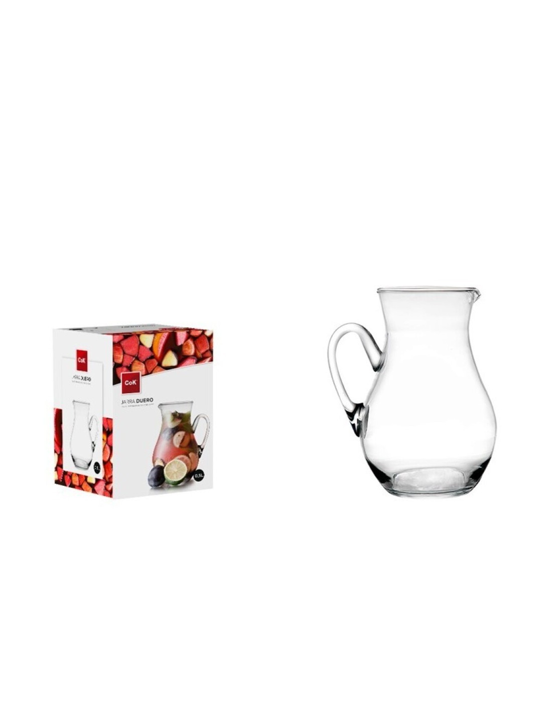 BROCCHE-CARAFFE GRADUATE: vendita online BROCCA DUERO 0,5 LITRI IN VETRO CEGECO Y ALAR in offerta