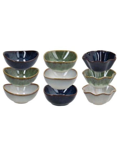 INSALATIERE-CIOTOLE-COPPETTE: vendita online COPPETTA RELIEF SHIZEN 10 CM IN PORCELLANA TOGNANA in offerta