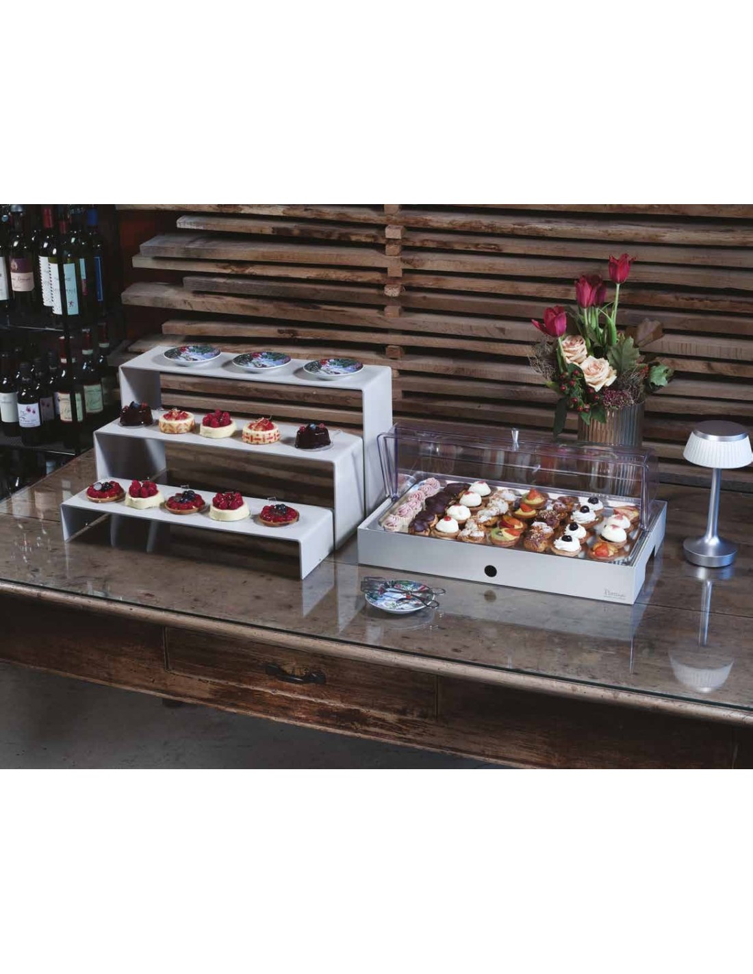 CALEIDO: vendita online ALZATA ALTA BURRO CALEIDO 30 CM IN ACCIAIO PINTINOX in offerta