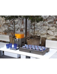 CALEIDO: vendita online BASE PER DISTRIBUTORE SUCCHI BURRO CALEIDO ALTEZZA 24 CM IN ACCIAIO PINTINOX in offerta 2