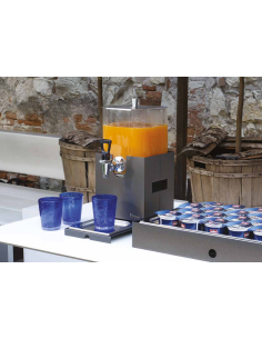 CALEIDO: vendita online DISTRIBUTORE SUCCHI CALEIDO 5 LITRI IN VETRO CON RUBINETTO PINTINOX in offerta 2