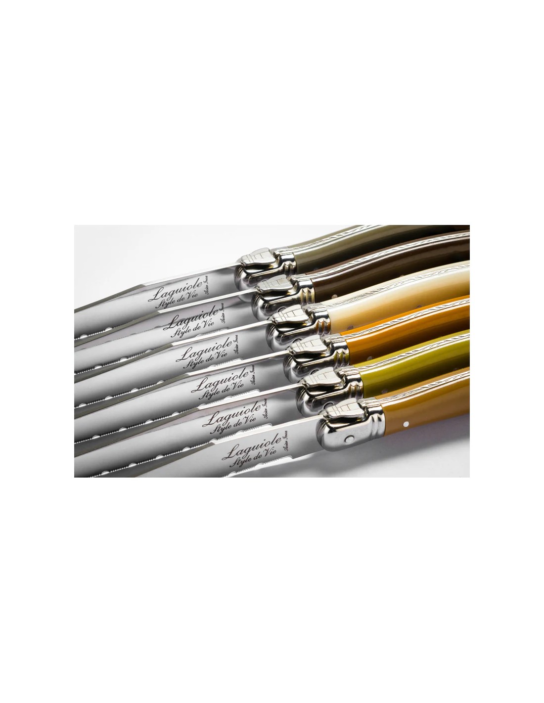 COLTELLERIA: vendita online SET 6 COLTELLI BISTECCA 11 CM PREMIUM LINE - TREASURE SCHOENHUBER in offerta