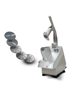 GRATTUGIE-TAGLIAVERDURE-CUTTER: vendita online TAGLIAVERDURE PROFESSIONALE ACCIAIO INOX 5 DISCHI MM.3/5/7/2/4 ACCIAIO IN in o...