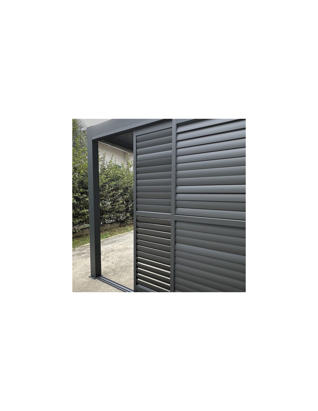 ACCESSORI: vendita online PANNELLI PERSIANA PERGOLA LATO 3 METRI ANTRACITE VERDELOOK in offerta