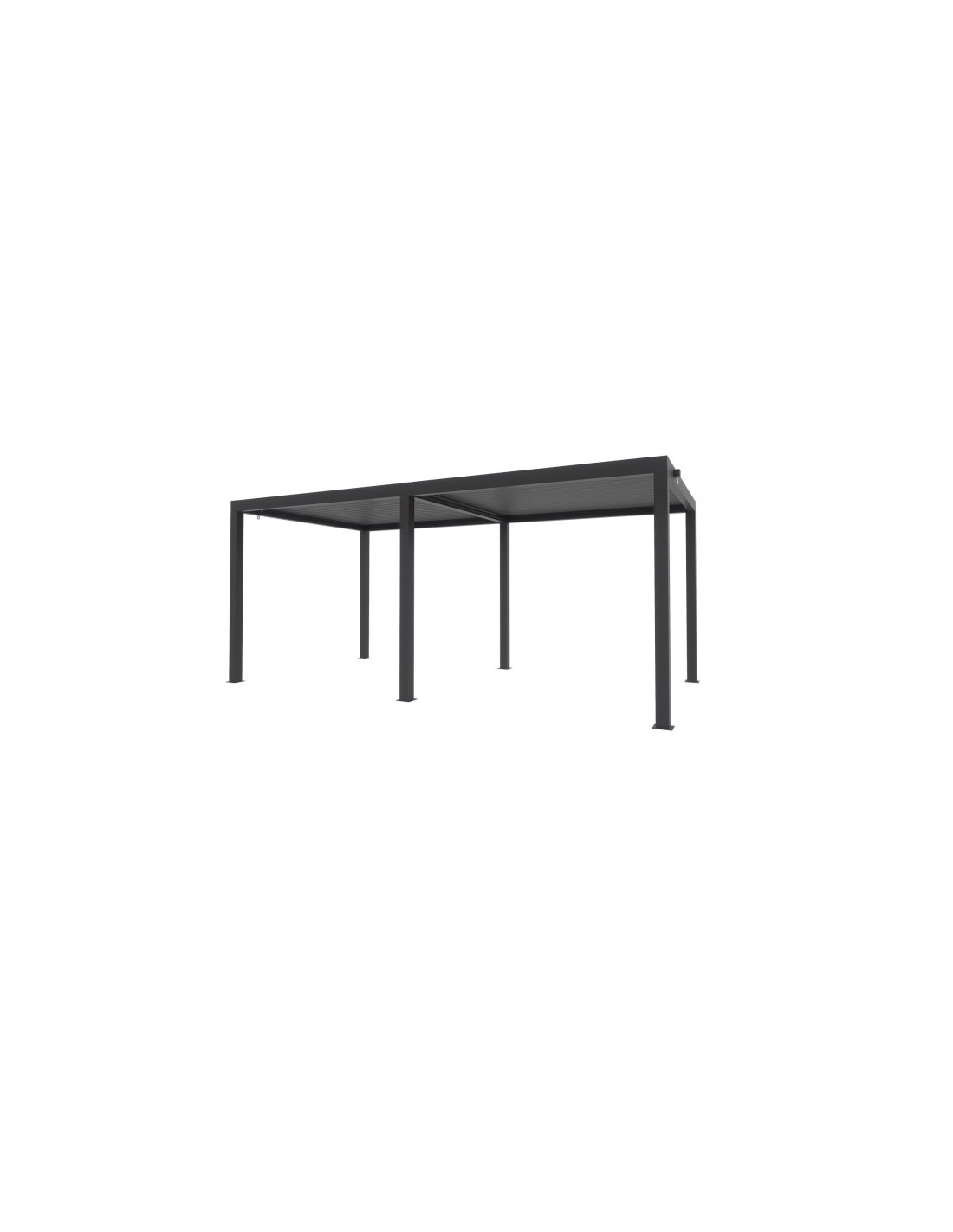 OMBRELLONI: vendita online PERGOLA BIOCLIMATICA 3 X 6 METRI ALTEZZA 2,5 METRI ANTRACITE VERDELOOK in offerta