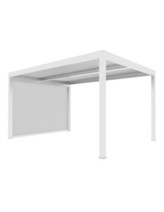 ACCESSORI: vendita online TENDA SCREEN A CADUTA PER PERGOLA LATO 4 METRI BIANCO VERDELOOK in offerta