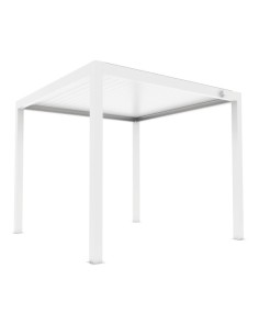 OMBRELLONI: vendita online PERGOLA BIOCLIMATICA 4 X 4 METRI ALTEZZA 2,5 METRI BIANCA VERDELOOK in offerta