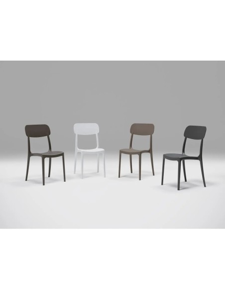 CALIPSO: vendita online SEDIA CALIPSO VERDE IN POLIPROPILENE 53 X 88 X 46 CM ARETA in offerta