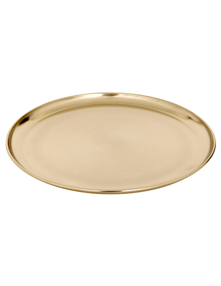 VASSOI-TAGLIERI: vendita online VASSOIO TONDO GOLD Ø 37 CM IN METALLO SECRET DE GOURMET in offerta