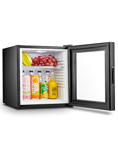 ICEBERG GLASS FRIGO MINI LT.24 PORTA VETRO MM.380X380X475H