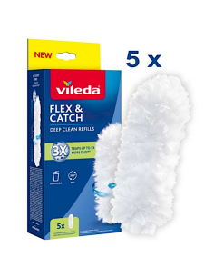 ACCESSORI: vendita online CONFEZIONE 5 RICAMBI PIUMINI FLEX & CATCH VILEDA in offerta