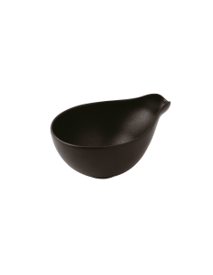 INSALATIERE-CIOTOLE-COPPETTE: vendita online INSALATIERA BLACK CLAY 22,8 X 17,5 CM ALTEZZA 9,5 CM IN PORCELLANA ARTHUR KRUPP ...