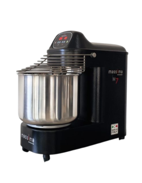 IMPASTATRICI: vendita online IMPASTATRICE MASSIMA KG.40 LT.58 NERA KW.2,2 MM.540X900X874H MECNOSUD in offerta