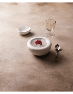 WHITE RIVER: vendita online CIOTOLINA ORGANICA WHITE RIVER Ø 11 CM ALTEZZA 4 CM IN PORCELLANA ARTHUR KRUPP in offerta 2