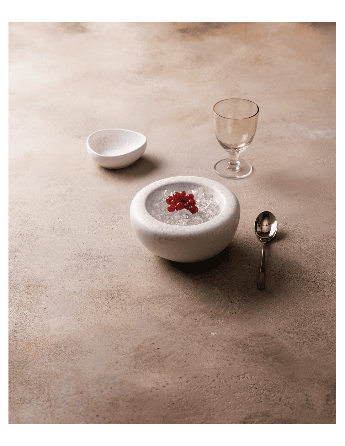 WHITE RIVER: vendita online CIOTOLINA ORGANICA WHITE RIVER Ø 11 CM ALTEZZA 4 CM IN PORCELLANA ARTHUR KRUPP in offerta