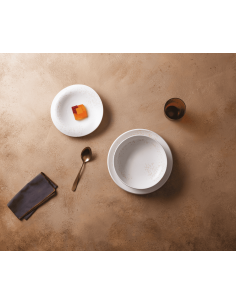 WHITE RIVER: vendita online PIATTO FONDO WHITE RIVER Ø 19 CM IN PORCELLANA ARTHUR KRUPP in offerta 2