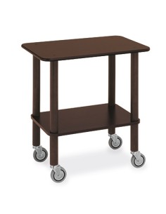 CARRELLI: vendita online CARRELLO GUERIDON WENGE MONTANTI LEGNO MM.710X460X780 in offerta