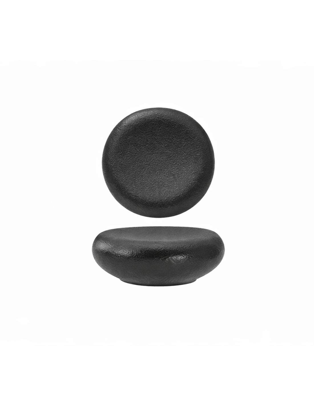PIATTI: vendita online PIATTO STONE GEMINI BLACK 11 X 10,4 CM ALTEZZA 4 CM IN PORCELLANA MORINI in offerta