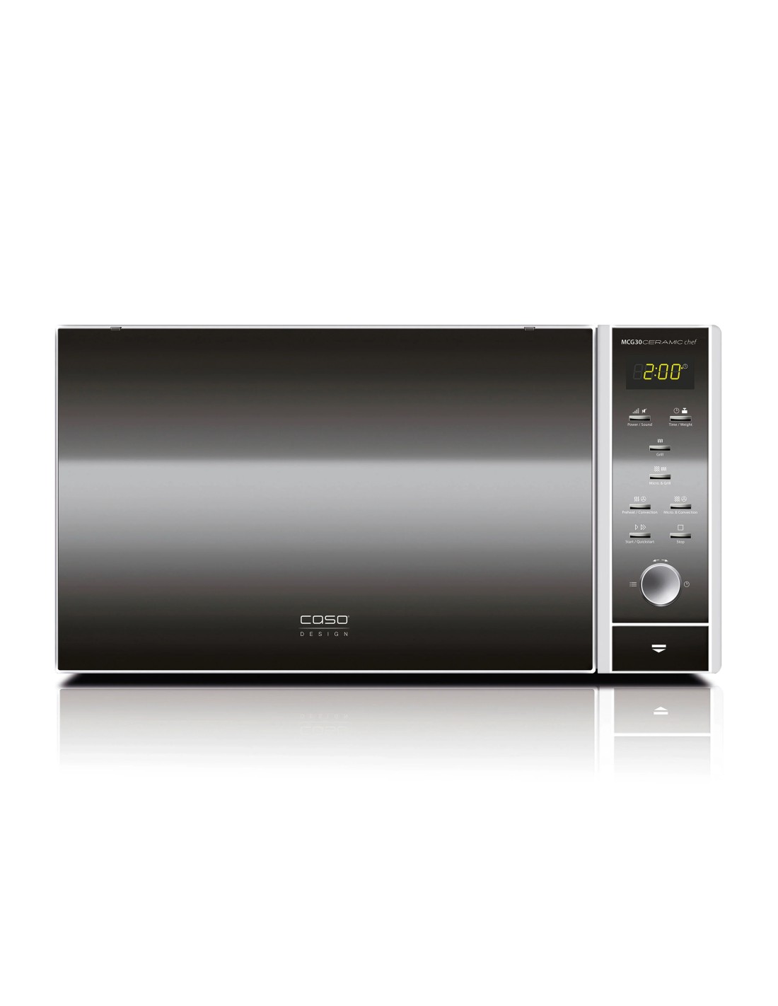 FORNI: vendita online FORNO A MICROONDE MCG30 CERAMIC CHEF LT.30 W.2010 CM.54X50X31H in offerta
