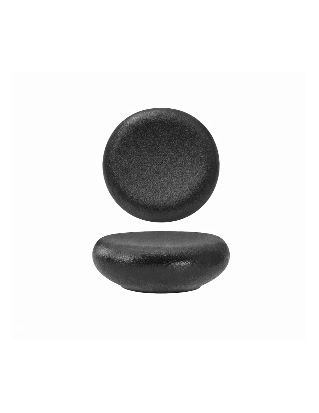PIATTI: vendita online PIATTO STONE GEMINI BLACK 14,5 X 13 CM ALTEZZA 4,7 CM IN PORCELLANA MORINI in offerta