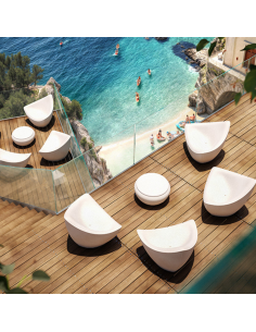 SEDIE-POLTRONE: vendita online POLTRONA VELA INDOOR/OUTDOOR GRANA H.37CM PLUST in offerta 2