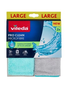 ACCESSORI: vendita online VILEDA PRO CLEAN CONFEZIONE 2 PANNI IN MICROFIBRA in offerta