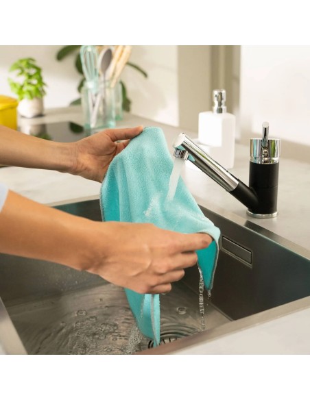 ACCESSORI: vendita online VILEDA PRO CLEAN CONFEZIONE 2 PANNI IN MICROFIBRA in offerta