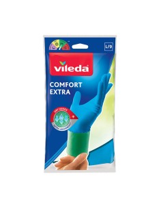 ACCESSORI: vendita online VILEDA COMFORT EXTRA COPPIA GUANTI TAGLIA L IN LATTICE in offerta