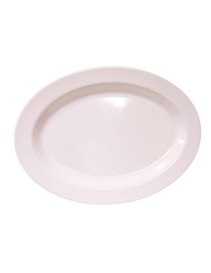 VASSOI-TAGLIERI: vendita online VASSOIO OVALE 40 CM BIANCO IN MELAMINA in offerta